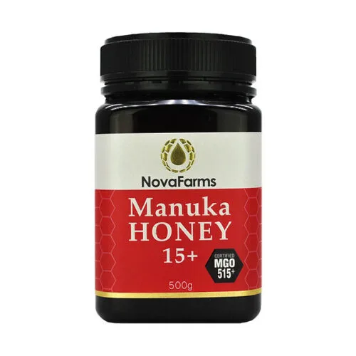 Hũ mật ong Manuka NovaFarms 15+ MGO 515+ loại 500g