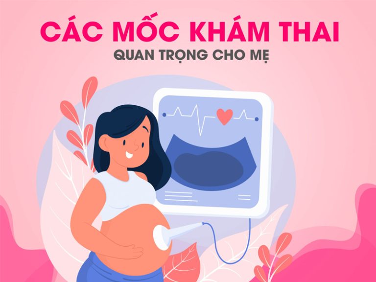 các mốc khám thai quan trọng