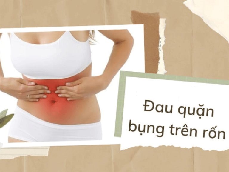 đau bụng trên rốn