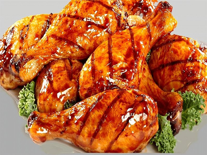 Cách làm gà nướng mật ong bằng nồi chiên không dầu đậm đà, giòn thơm