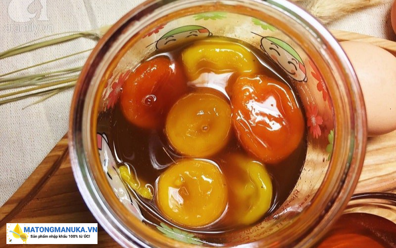 Cách làm món lòng trứng gà ngâm mật ong