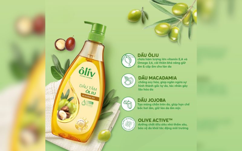 dầu oliu dưỡng da mua ở đâu