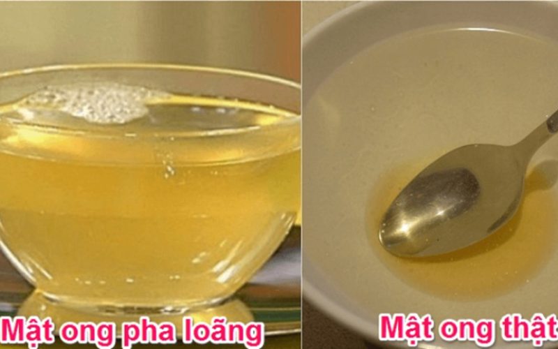 cách nhận biết mật ong thật và giả 