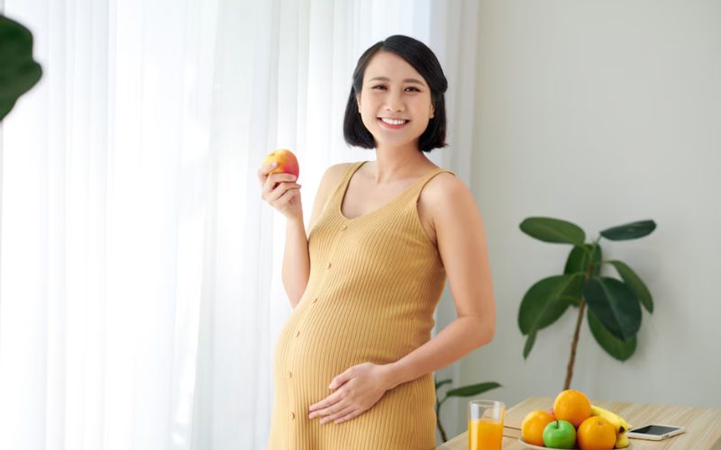 thực phẩm sạch cho bà bầu 