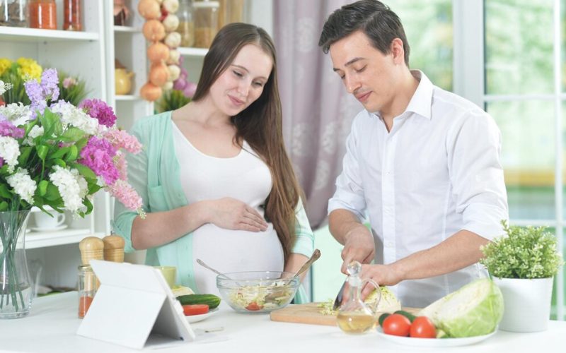 thực phẩm sạch cho bà bầu 