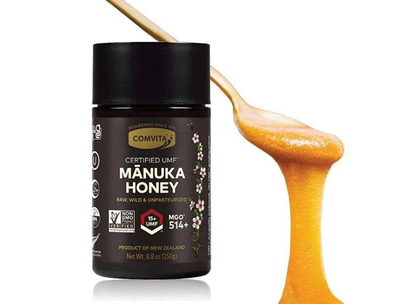 Cách dùng Mật ong Manuka hỗ trợ giảm đau họng nhanh chóng tại nhà Comvita Manuka UMF 15+ (MGO 514+) 250g