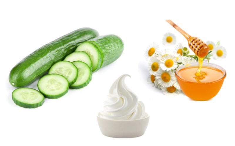 7 Cách dùng mật ong Manuka làm đẹp da tại nhà: giảm mụn, sáng da, chống lão hóa Làm dịu da sau nắng: Mật ong Manuka, sữa chua và dưa leo