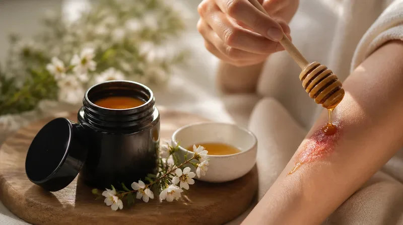 Mật Ong Manuka Chữa Lành Vết Thương: Cơ Chế & Cách Dùng Cơ chế giúp mật ong Manuka chữa lành vết thương hiệu quả