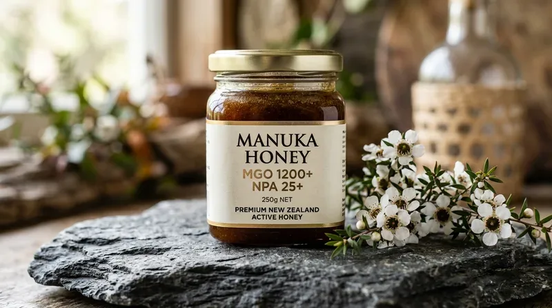 Mật Ong Manuka MGO 1200+/NPA 25+, 250g: Kháng Khuẩn Y Tế Tổng Quan Về Mật Ong Manuka MGO 1200+/NPA 25+, 250g Cao Cấp
