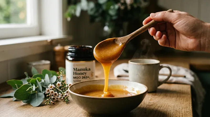 Mật ong Manuka MGO 263+/NPA 10+, 500g: Tác dụng & Giá bán 5 Tác dụng của mật ong Manuka MGO 263+ đối với sức khỏe