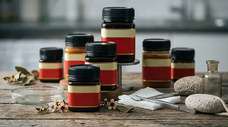 Mật Ong Manuka Chữa Lành Vết Thương: Cơ Chế & Cách Dùng Chọn chỉ số MGO bao nhiêu để đạt chuẩn mật ong y tế?