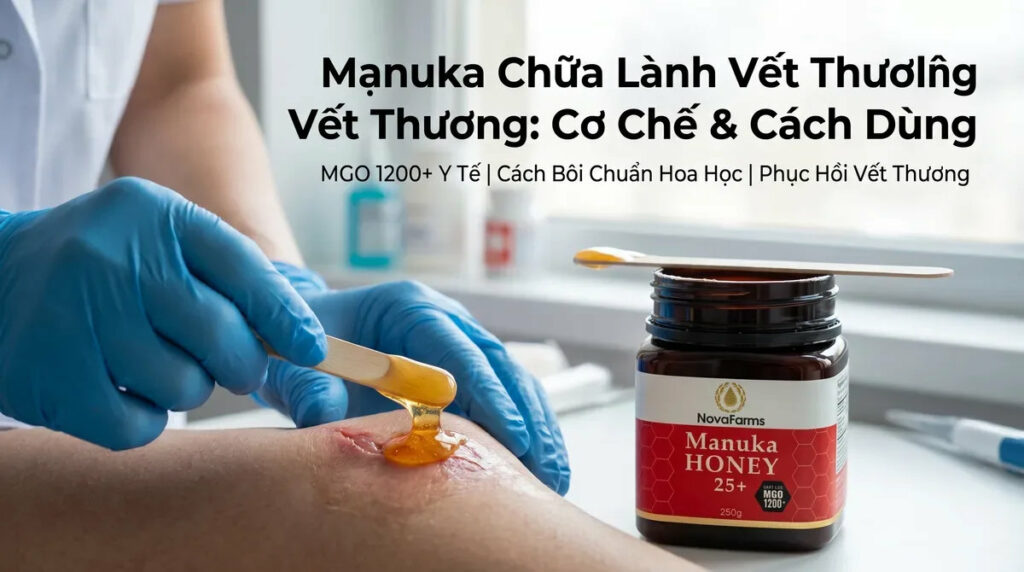 Mật Ong Manuka Chữa Lành Vết Thương: Cơ Chế & Cách Dùng Mật Ong Manuka Chữa Lành Vết Thương: Cơ Chế & Cách Dùng