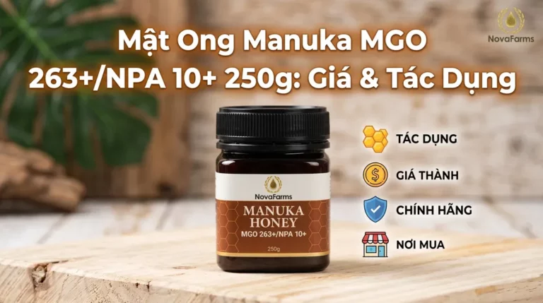 thumbnail mat ong manuka mgo 263npa 10 250g gia tac dung