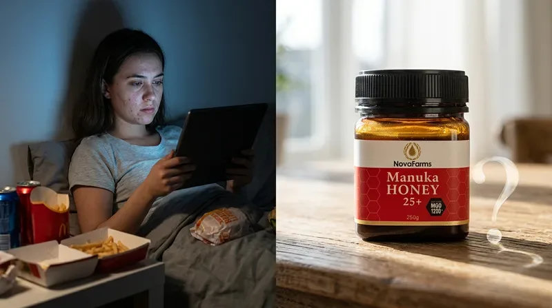 Ăn Mật Ong Manuka Có Nóng Không? Giải Đáp Từ Chuyên Gia Nguyên nhân thực sự khiến bạn bị nổi mụn khi dùng mật ong Manuka