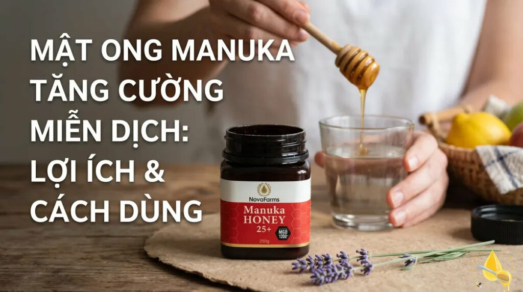 Mật Ong Manuka Tăng Cường Miễn Dịch: Lợi Ích & Cách Dùng