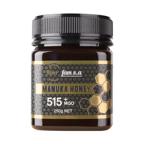 Mật ong Manuka RiverFAM 515+ MGO 250g – Cân bằng đề kháng dùng mỗi ngày